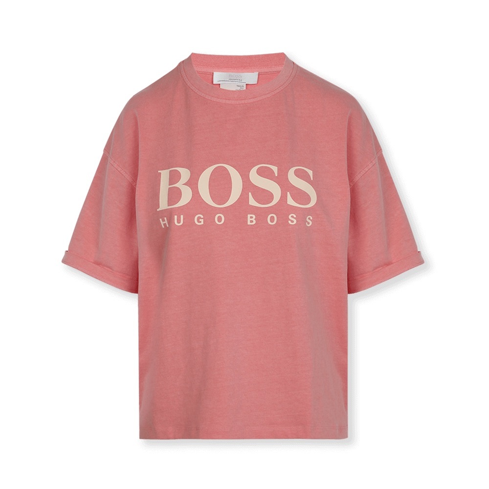 Hugo Boss Relaxed Boxy Pink Tee